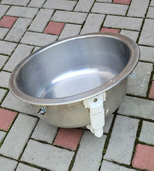 Kuchyňský kulatý nerez dřez, průměr 45 cm - 2