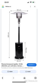 Prodám úplně nový,nikdy nepoužitý,jplynový ohřívač - 2