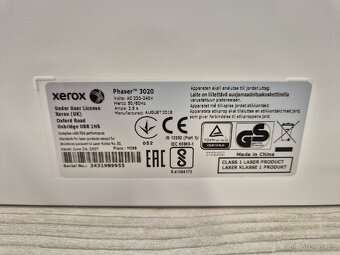 Laserová tiskárna Xerox Phaser 3020 - 2
