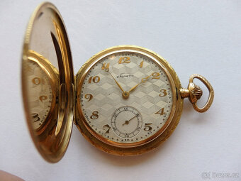 Zlaté kapesní hodinky - 2