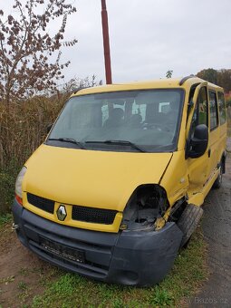 Prodám náhradní díly Renault Master 1.9 dci r.v.2007. - 2