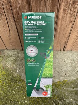 SADA: Aku vyžínač PARKSIDE- baterie, nabíječka, cívka - 2