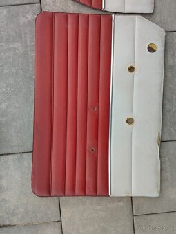 Škoda 1000mb tapec, čalounění - 2