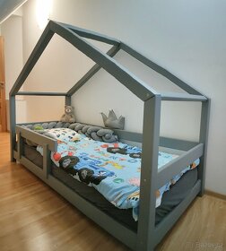 Domečková postel Benlemi s matrací - 2