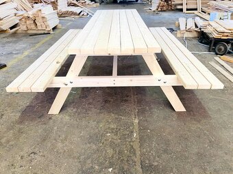 Pivni set 150 cm přirodni - 2