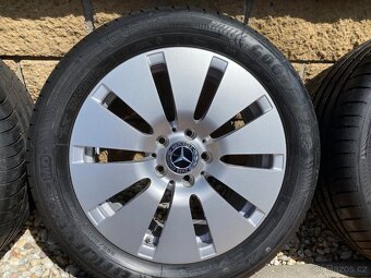 Mercedes kola R17 5x112 s novými letnimy gumami GoodYear - 2