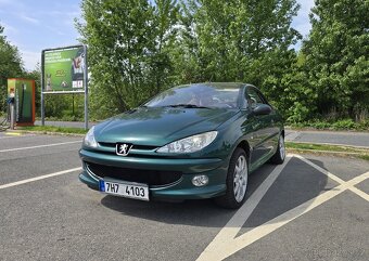 Peugeot 206cc, 1,6 / 80kw / Roland Garros / manuál - 2