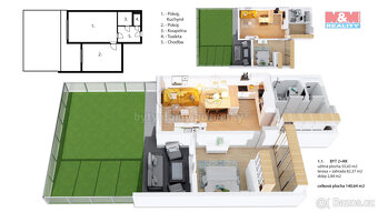 Prodej bytu 2+kk, 55 m², Mladá Boleslav, ul. Husova - 2