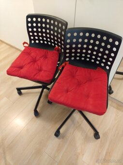 Kolečkové židle Ikea - 2