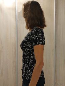 Černobílá halenka ORSAY - vel. S - 2