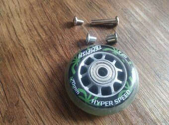 Kolečka na inline brusle 70mm 8 ks - 2