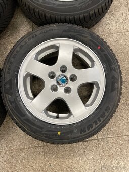 Sada Alu kola Škoda R14 Nové pneu - 2