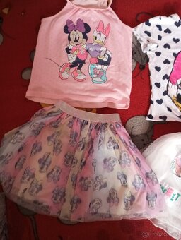 Sukně+ topy vel.122/128 - 2