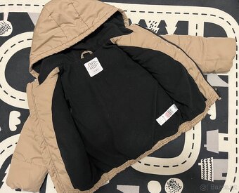 Dětská zimní bunda velikosti 86 - 2