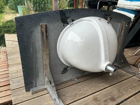 Umyvadlo s žulovou deskou oblouk - 2