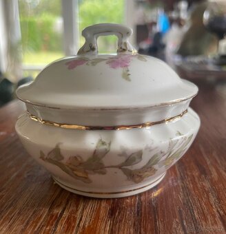 Starožitná dózička - cukřenka - 2