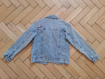 Riflová bunda vel. 134 - 2