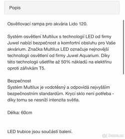 Juwel Osvětlovací těleso Multilux Led - 60cm - 2