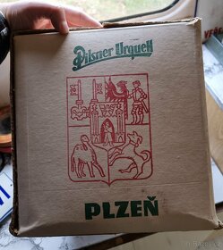 Pivní krabice, hodně stará Czechoslovakia Pilsner Urquell - 2