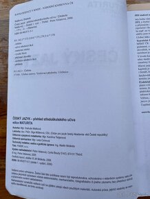 Česká jazyk přehled středoškolského učiva (maturita) - 2