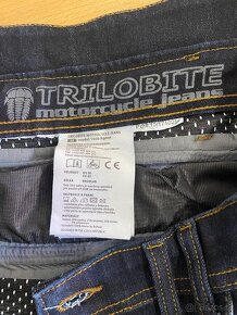 Dámské kevlarové nepromokavé moto džíny Trilobite - 2