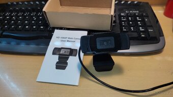 Prodám Webovou kameru 1080P Full HD USB s mikrofonem USB Plu - 2