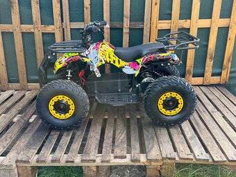 Elektro ATV Čtyřkolka 1200W 48V kola 6” AE006 - 2