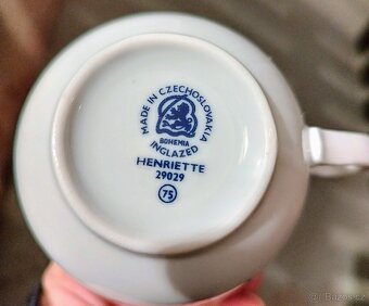 Modrý porcelán "cibulák" - 2