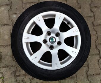 Alu kola originál Škoda Octavia II 5x112 R16 Sirius - 2