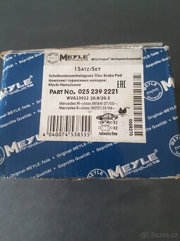 Přední brzdové destičky Mercedes Benz Ml R - 2