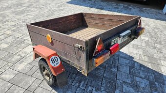 Přívěsný vozík za auto Nová STK - 2