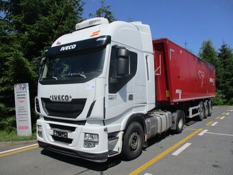 Sklápěcí souprava - Iveco Stralis + Schmitz, Stas, Mega... - 2