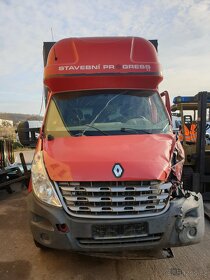 Renault Master 2.3 dci r.v 2012 nahradni dily. - 2