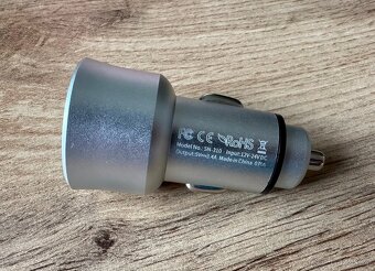 ROCK H2 duální USB nabíječka do auta 5V/3.4A - 2