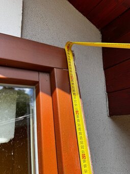 Francouzské dveře ze smrkového dřeva, trojsklo - 2