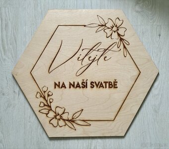 Svatebni uvitaci cedule - 2