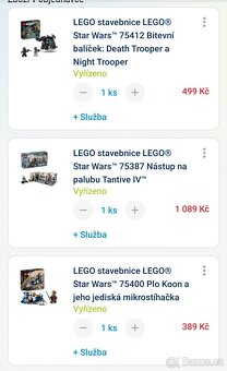 Prodám lego star wars 75431, 75412, 75387, 75400 - 2
