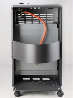 Plynová kamna MEVA RELAX 4,2 kW – nevyužitá, s regulátorem a - 2