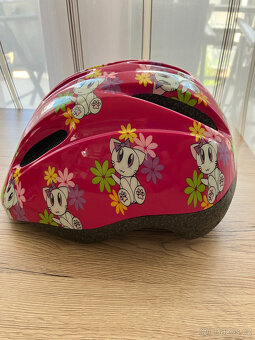Dívčí přilba/helma na kolo, inline brusle - 2