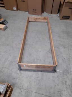 Paletové ohrádky dřevěné různé velikosti - snížení cen - 2