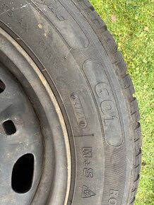 Prodám obuté Plecháče 165/70 R14 - 2