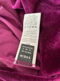 Šaty semišové - 2