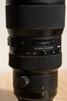 Sigma 50-100mm F1,8 na Canon EF - 2