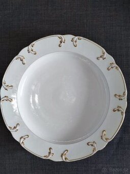 Velký porcelánový talíř Lippert & Haas, Schlaggenwald - 2