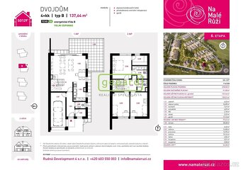 Rodinný dům 4+kk s garáží, třída B, pozemek 378m2 - 2