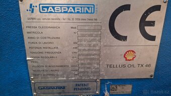 Ohraňovací lis CNC Gasparini PBS 105 - 2