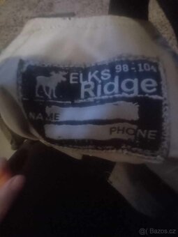 Oteplení kalhoty se šlemi - 2