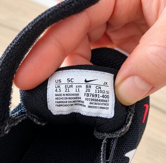 Dětské boty Nike vel. 21 - 2