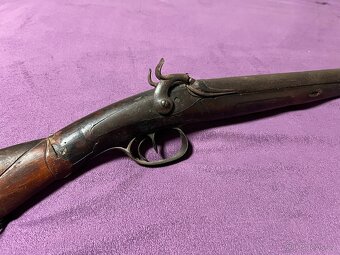 Perkusní Historická Brokovnice Na Opravu - 17 mm - 2