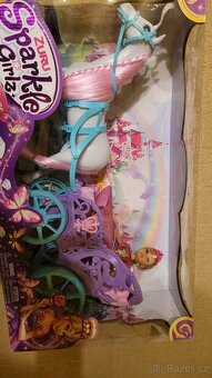 Princezna Sparkle Girlz s koněm a kočárem - 2